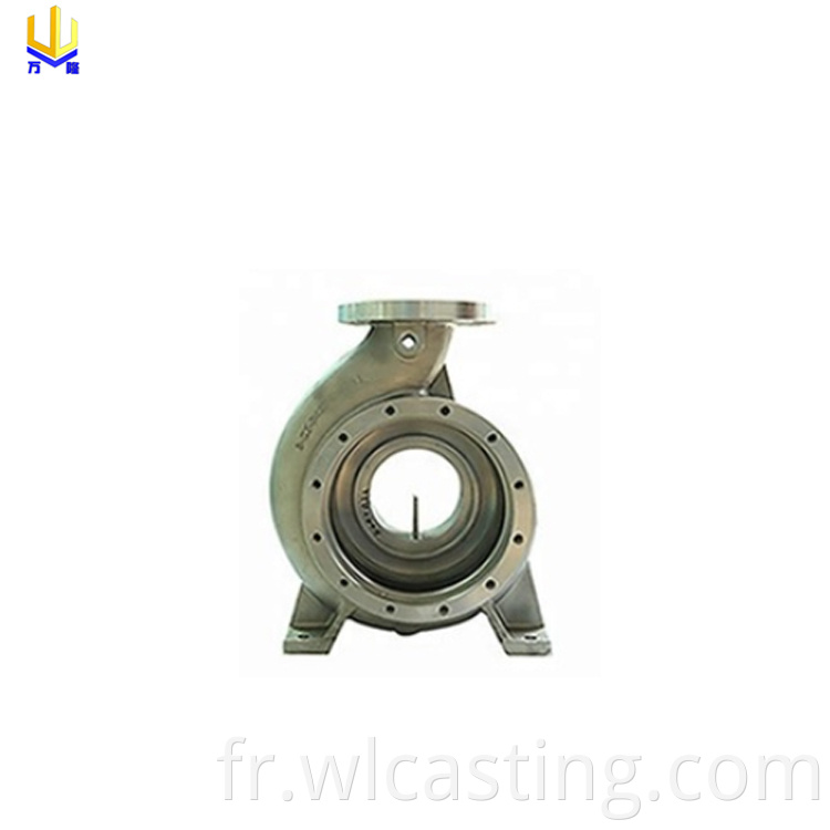 casting and machining Pump house shell stainless steel carbon steel